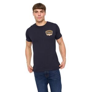 Crosshatch Mens Motocross T-Shirt / Navy